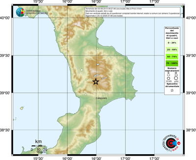 Mappa comuni con almeno 3 questionari