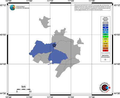 Mappa MCS - territori comuni