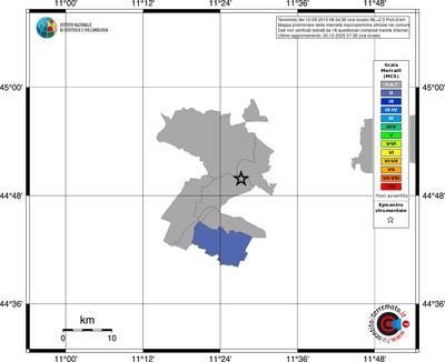 Mappa MCS - territori comuni