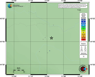 Mappa MCS - località