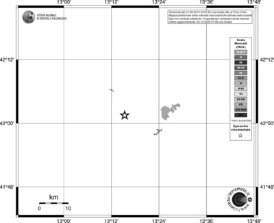 Mappa MCS - territori località