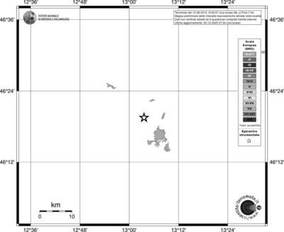 Mappa EMS - territori località