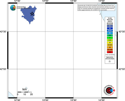 Mappa MCS - territori comuni