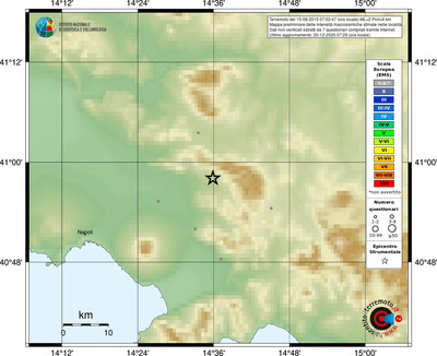 Mappa EMS - località