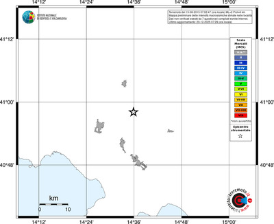 Mappa MCS - territori località