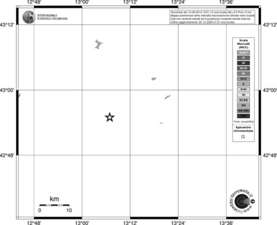 Mappa MCS - territori località