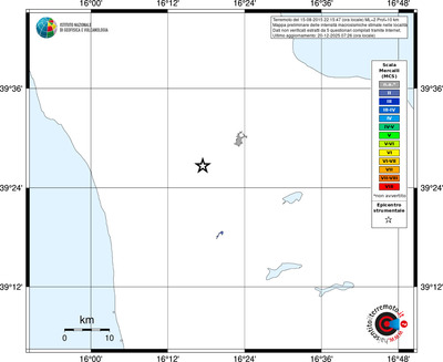 Mappa MCS - territori località