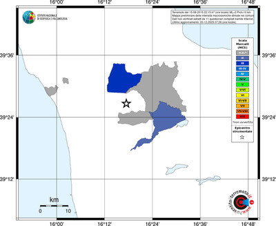Mappa MCS - territori comuni