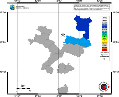 Mappa MCS - territori comuni