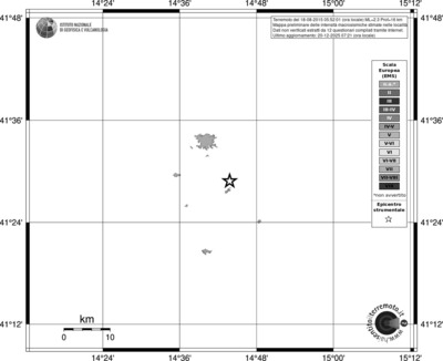 Mappa EMS - territori località