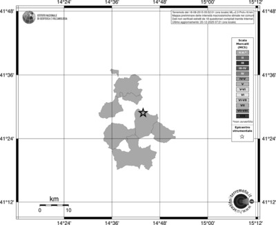 Mappa MCS - territori comuni