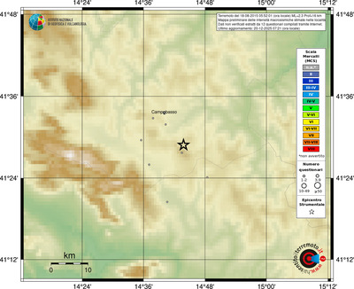 Mappa MCS - località