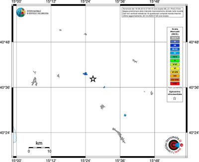 Mappa MCS - territori località