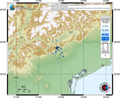 Mappa comuni con almeno 3 questionari