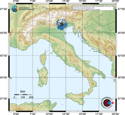 Area di invio delle email agli iscritti