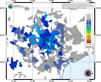 Mappa MCS - territori comuni