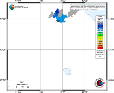 Mappa MCS - territori comuni