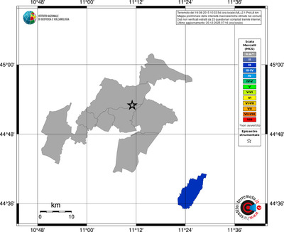 Mappa MCS - territori comuni