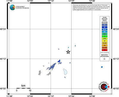 Mappa MCS - territori località