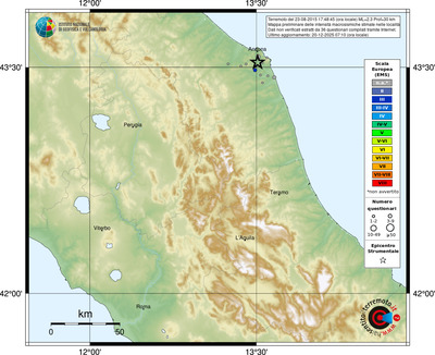 Mappa EMS - località