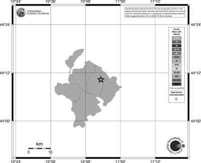Mappa MCS - territori comuni