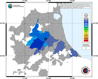Mappa MCS - territori comuni