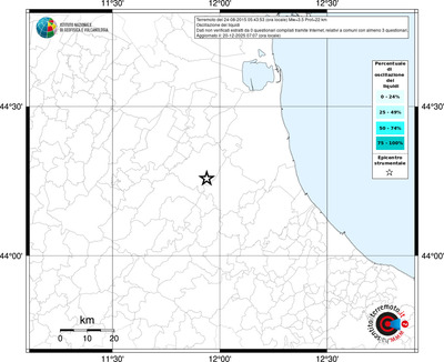 Mappa territorio comunale con almeno 3 questionari