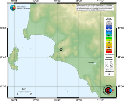 Mappa EMS - località