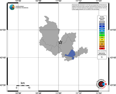 Mappa MCS - territori comuni