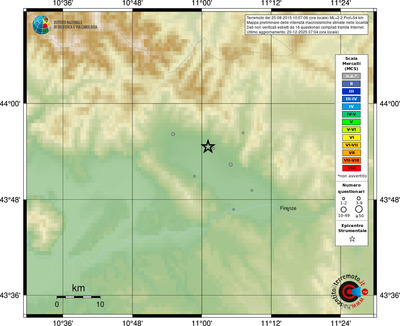 Mappa MCS - località