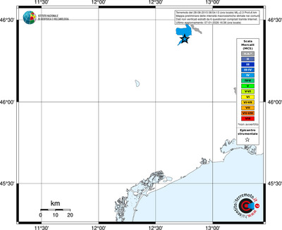 Mappa MCS - territori comuni