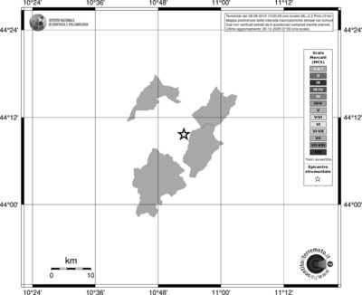 Mappa MCS - territori comuni