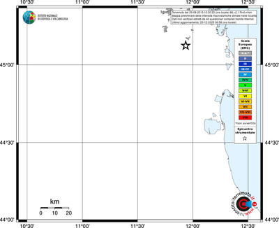 Mappa EMS - territori località