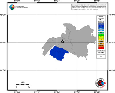 Mappa MCS - territori comuni