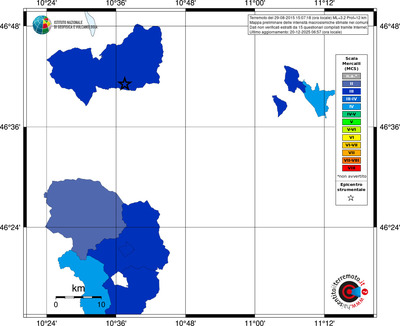 Mappa MCS - territori comuni
