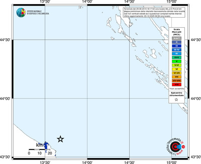 Mappa MCS - territori località