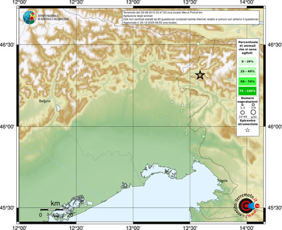 Mappa comuni con almeno 3 questionari