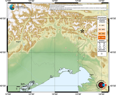 Mappa comuni con almeno 3 questionari