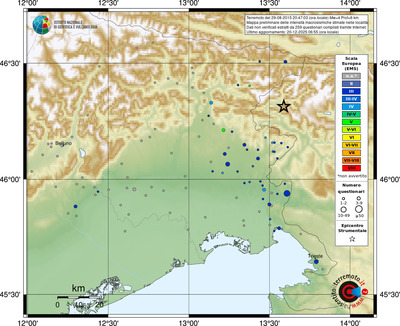 Mappa EMS - località