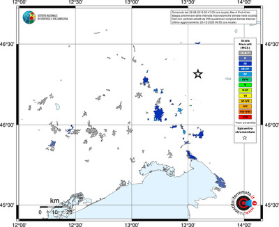 Mappa MCS - territori località