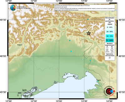 Mappa comuni con almeno 3 questionari