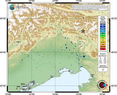 Mappa MCS - località