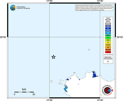 Mappa MCS - territori località