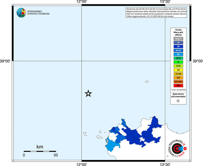 Mappa MCS - territori comuni