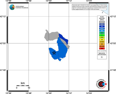 Mappa MCS - territori comuni
