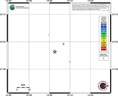 Mappa MCS - territori località