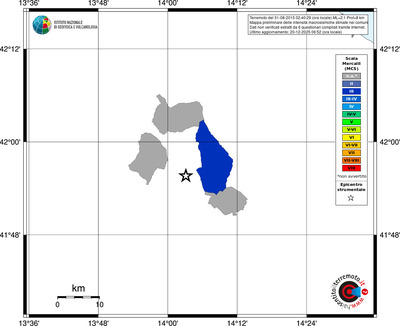 Mappa MCS - territori comuni
