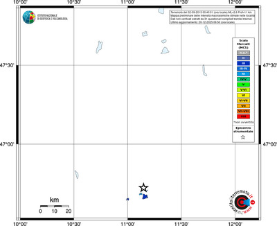 Mappa MCS - territori località