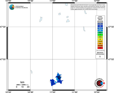 Mappa MCS - territori comuni