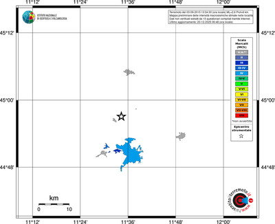 Mappa MCS - territori località